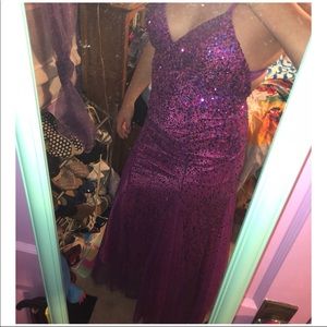 Scala Pink and Purple Sequins Dress! 🌸